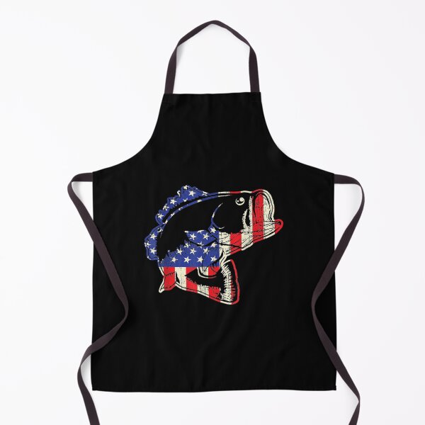 Item preview, American Flag Bass Patriotic Usa Bass Fish Gift designed and sold by angelata.