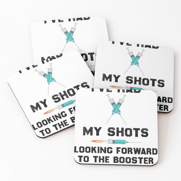 Item preview, I'VE HAD BOTH MY SHOTS LOOKING FORWARD TO THE BOOSTER  designed and sold by DrGamyx.