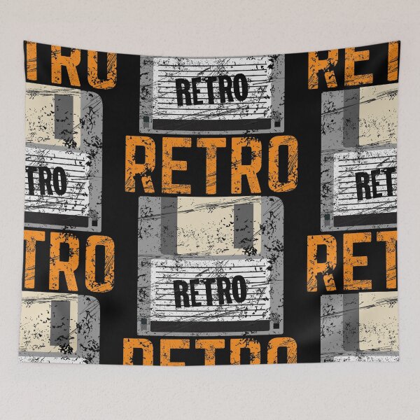 Item preview, Retro Grey Floppy Disk Distressed designed and sold by 133DandC.