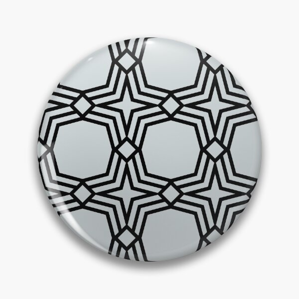 Artikelvorschau, Gray and Black Star Shape Tile Pattern Pairs PPG 2022 Trending Color Winter's Breath PPG1038-3 - Popular Colour - Hue - Shade entworfen und verkauft von ColorOfTheYears.