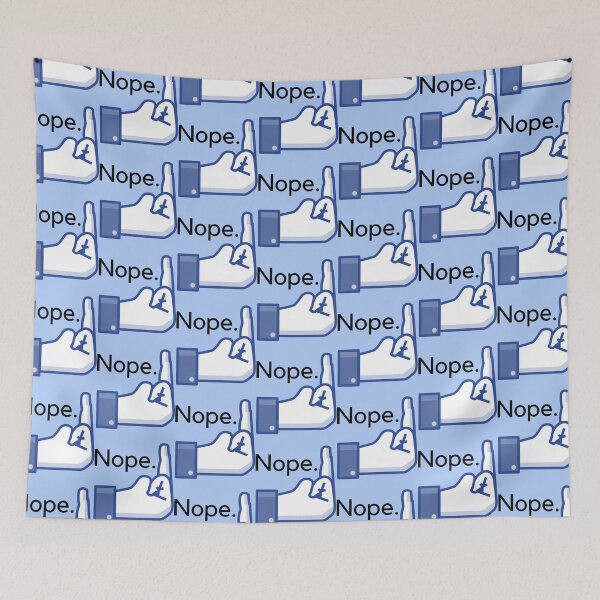 Item preview, Facebook  Dislike  Nope   designed and sold by icelandcollecti.