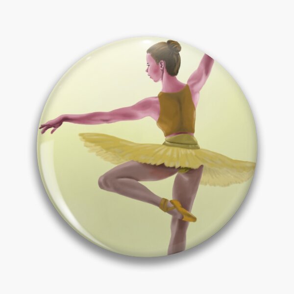 Item preview, Girl dancer in yellow designed and sold by ALVALERA.