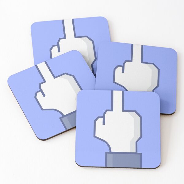 Item preview, Facebook middle finger emoji    designed and sold by icelandcollecti.