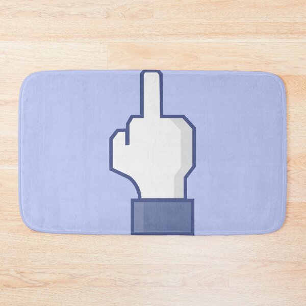 Item preview, Facebook middle finger emoji    designed and sold by icelandcollecti.