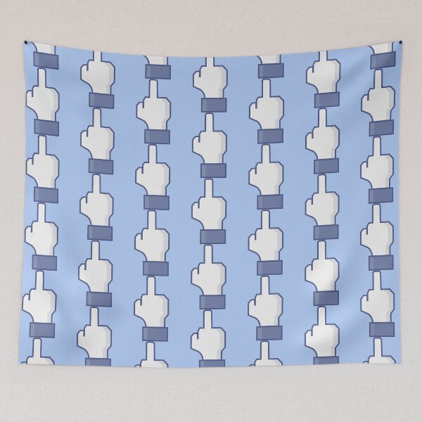 Item preview, Facebook middle finger emoji    designed and sold by icelandcollecti.