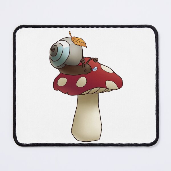 Item preview, Demiboy Autumn Mushroom Pride Snail designed and sold by PrideSnails.