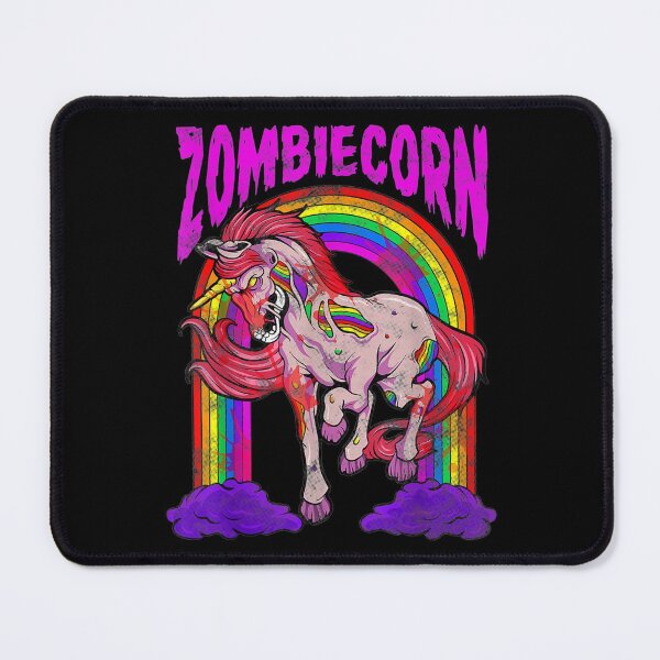 Item preview, Scary Halloween Death Metal Horror Zombiecorn Zombie Unicorn designed and sold by angelata.