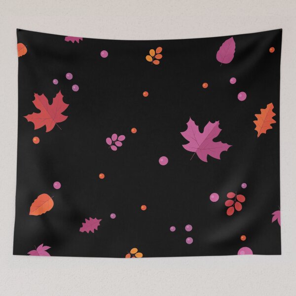 Item preview, Hello Autumn Season Leaf  Pattern designed and sold by risingrocket.