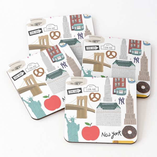 Item preview, New York Illustration designed and sold by uzualsunday.