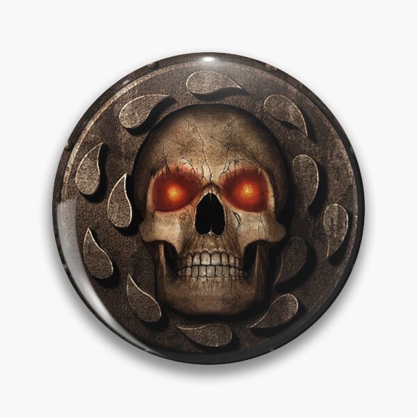 Item preview, Baldur's Gate Skull designed and sold by NuGamingMerch.