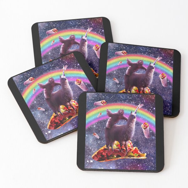 Item preview, Sloth Llama Unicorn Taco Burrito designed and sold by angelata.