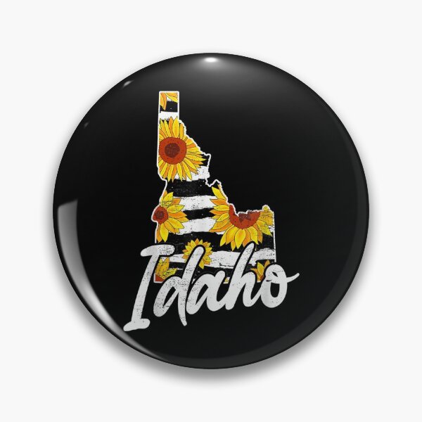 Item preview, Idaho Sunflower Leopard State Map designed and sold by angelata.