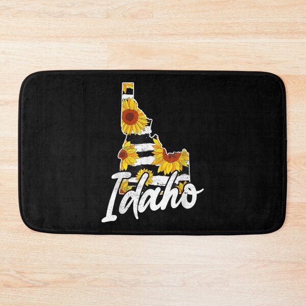 Item preview, Idaho Sunflower Leopard State Map designed and sold by angelata.