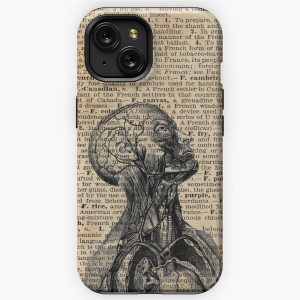 Funda transparente para iPhone® Cerebro enamorado – Sinapsisstore