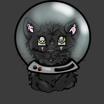 Artwork thumbnail, Astro Cat by BioLushGraphics