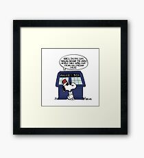 Doctor cool Framed Print