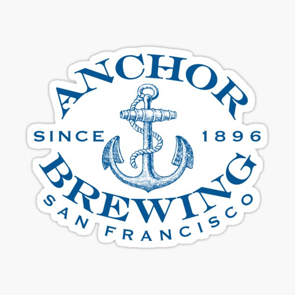ANCHOR BREWING Brewers Pale Ale Galaxy STICKER decal craft beer brewery steam 