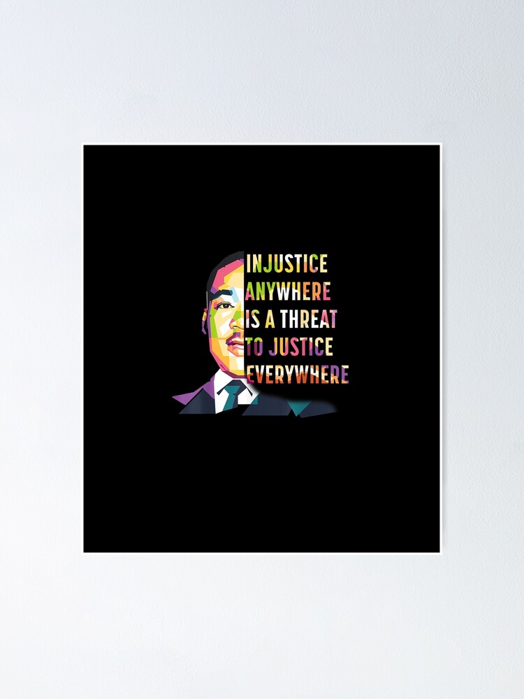 "MLK Quote Martin Luther King Jr Day Black History Month" Poster for ...