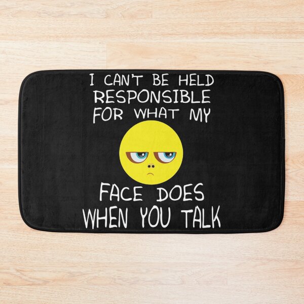 Item preview, Face when you talk   designed and sold by icelandcollecti.