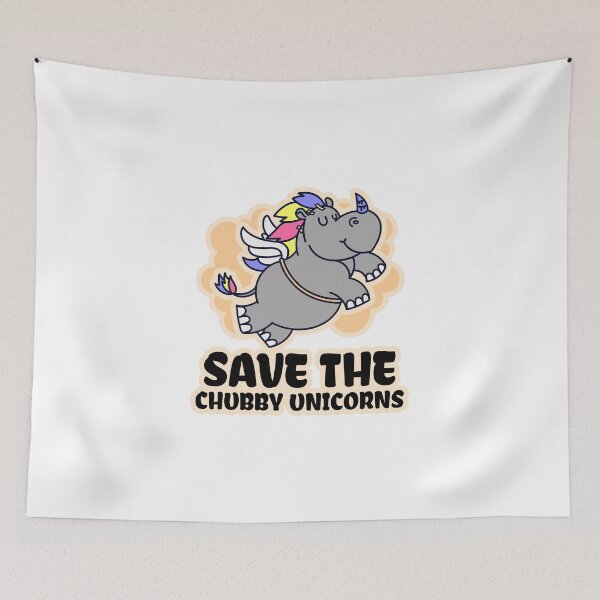 Item preview, Save the chubby unicorns designed and sold by fhodgson.
