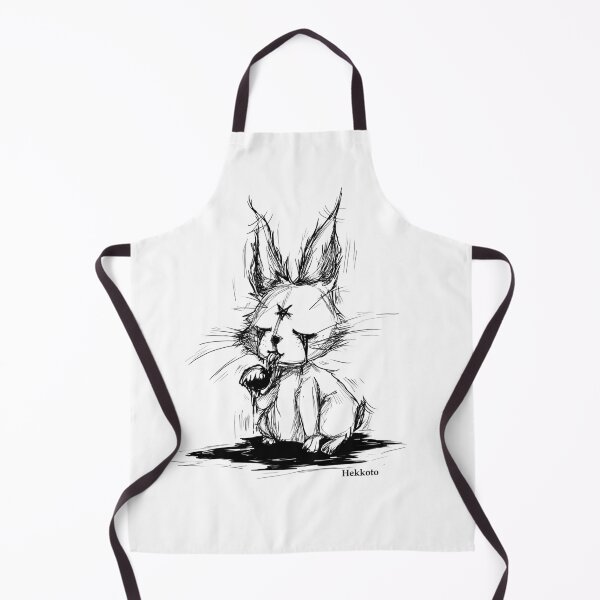 Item preview, Creepy bloody bunny demonic spirit designed and sold by Hekkoto.