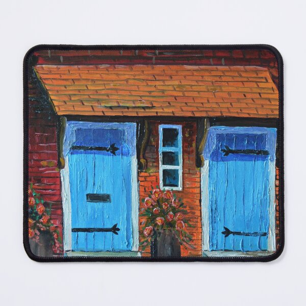 Item preview, Oil Painting - Blue Doors in the Tower of London. 2012 designed and sold by Igor Pozdnyakov.