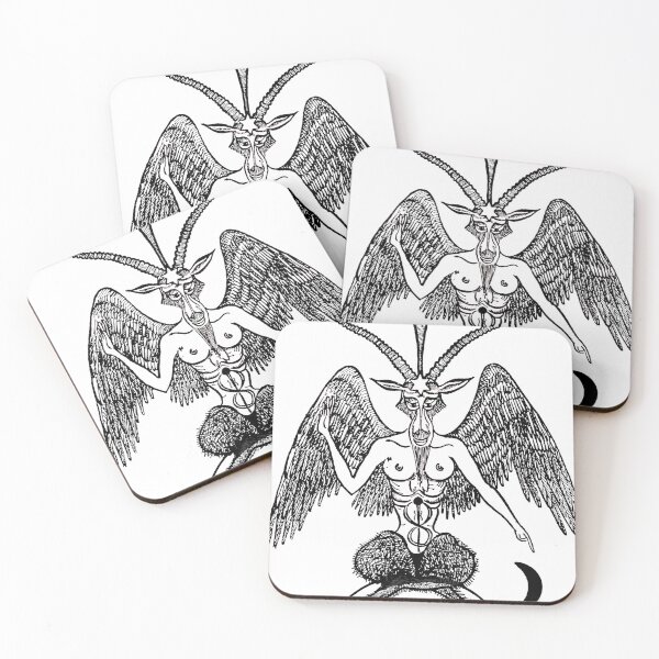 Item preview, Baphomet rebel angel designed and sold by Photorebelle.