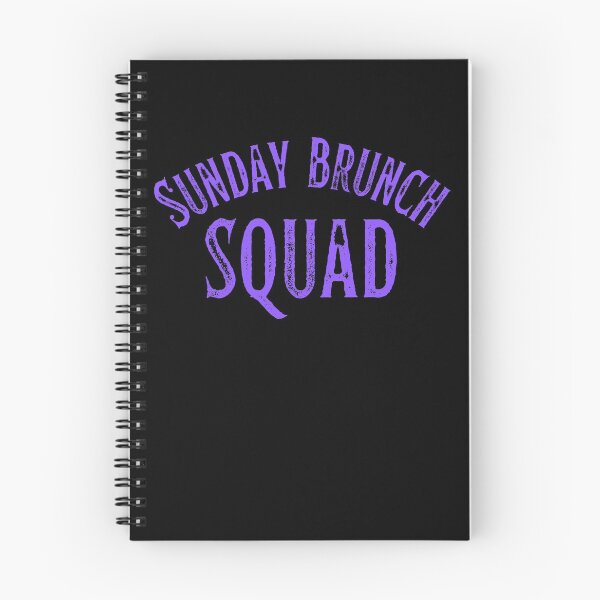 Item preview, Sunday Brunch Squad Vintage Purple Print For The Crew designed and sold by Vibbin4Life33.