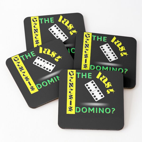 Item preview, The Last Domino Genesis On Black Background Active designed and sold by MaxMoore09.