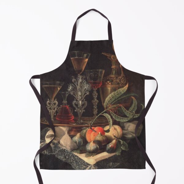 Item preview, Renaissance Dark Banquet Still Life Painting designed and sold by Bellathewilde.