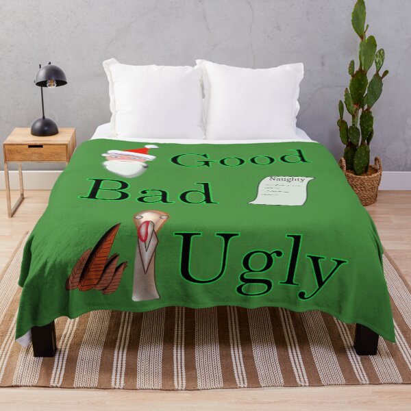 Item preview, Christmas the good the bad and the ugly designed and sold by CottagePop.