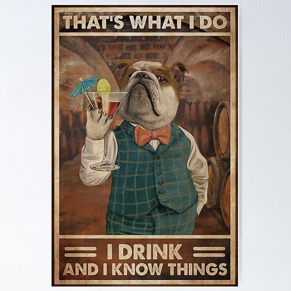 Item preview, I Drink And I Know Things designed and sold by Glenn Colvin.