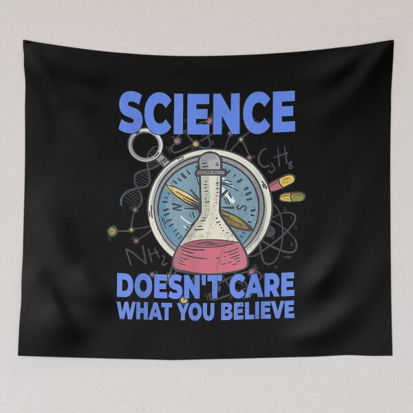 Item preview, Science Doesn't Care What You Believe Physics Teacher designed and sold by angelata.