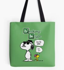 Breaking Beagle Tote Bag