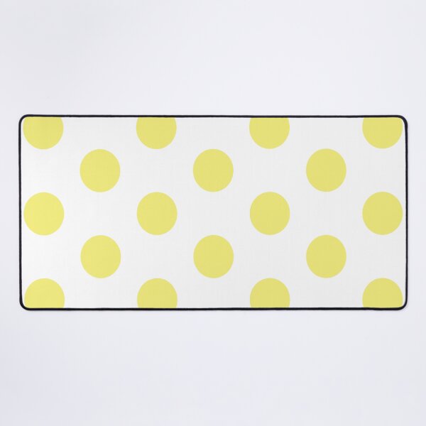 Item preview, Large YELLOW and WHITE POLKA DOTS designed and sold by RachelMacht.