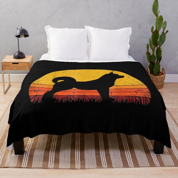 Item preview, Shiba Inu Sunset Retro Animals Pet Akita Dog Lover designed and sold by angelata.
