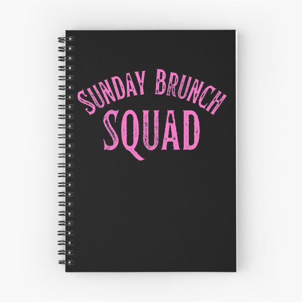 Item preview, Sunday Brunch Squad Vintage Pink Print For The Crew designed and sold by Vibbin4Life33.