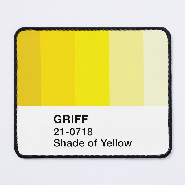Item preview, Griff - Shade of Yellow designed and sold by thedustyshelves.