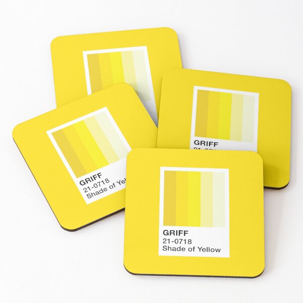 Item preview, Griff - Shade of Yellow designed and sold by thedustyshelves.