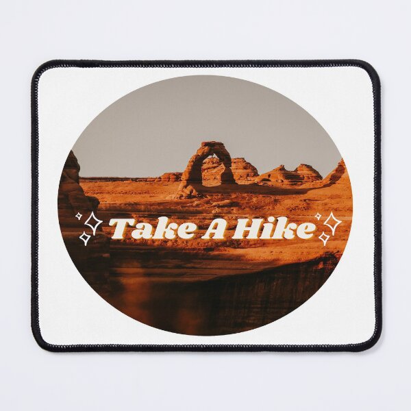 Item preview, Take a hike! Moab Utah Delicate Arch Circle designed and sold by JLPhotographer.