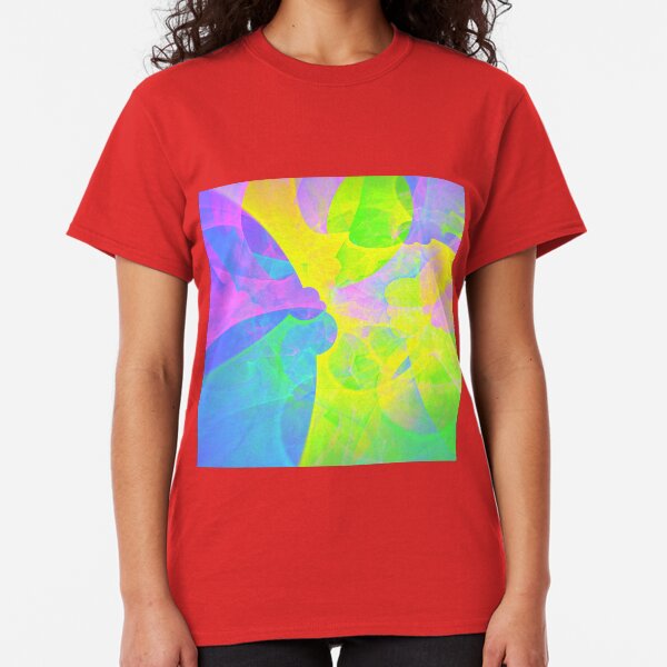 Bright #Fractal Art Classic T-Shirt