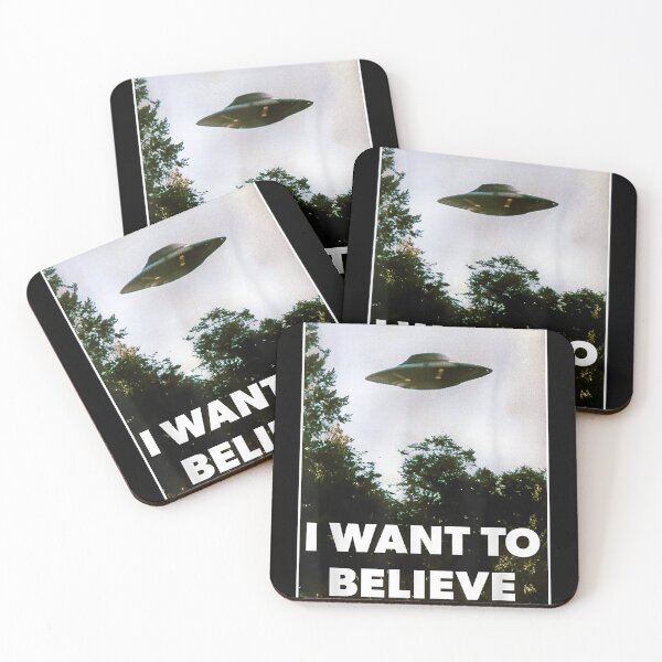 Item preview, The XFiles I Want To Believe UFO Poster designed and sold by KeeganshiAon.