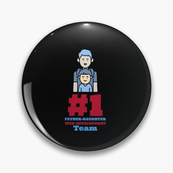 Item preview, #1 Father-Daughter Web Development Team - Web Development Design designed and sold by Shirtlify.