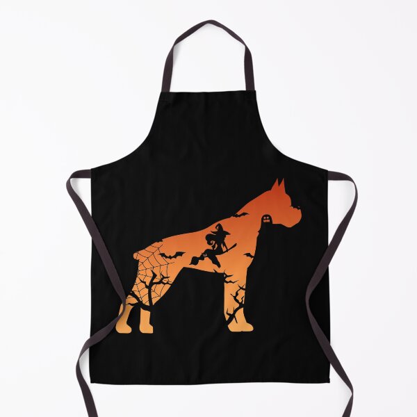 Item preview, Boxer Dog Silhouette Halloween Bats Gift designed and sold by alaechamlal.