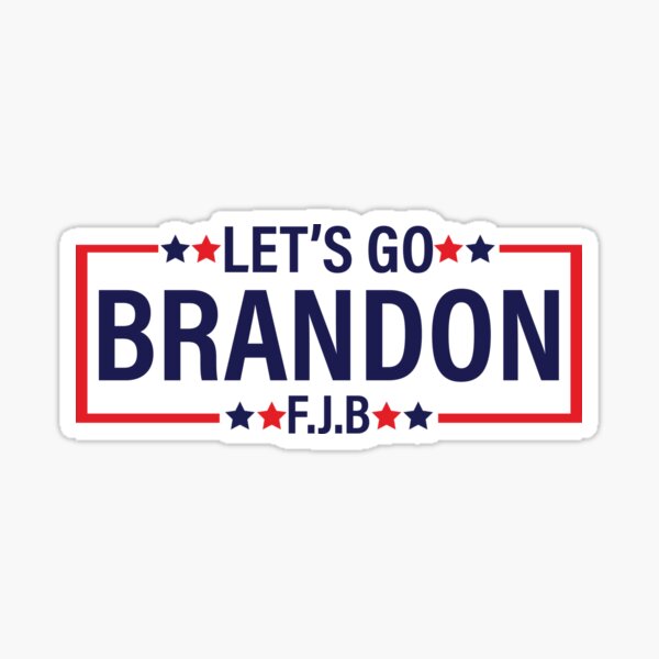 Brandon Let's Go' Sticker