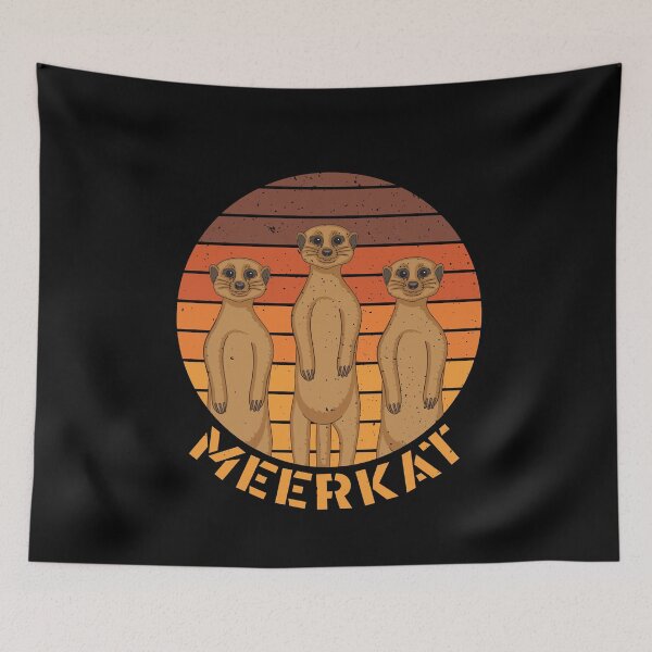 Item preview, Meerkat Mongoose Kalahari Desert Sunset Safari Africa designed and sold by d247.