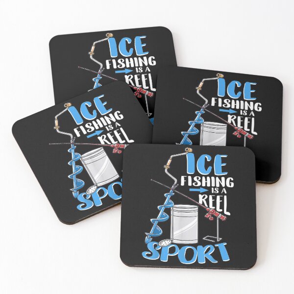 Item preview, Winter Ice Fishing Quote Gift designed and sold by maudean.