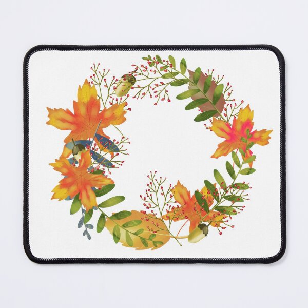 Item preview, autumn leaf wreath designed and sold by sonaadalian.