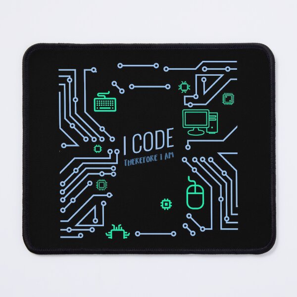 Item preview, I Code Therefore I Am - Programmer Coding Developer Design designed and sold by Shirtlify.