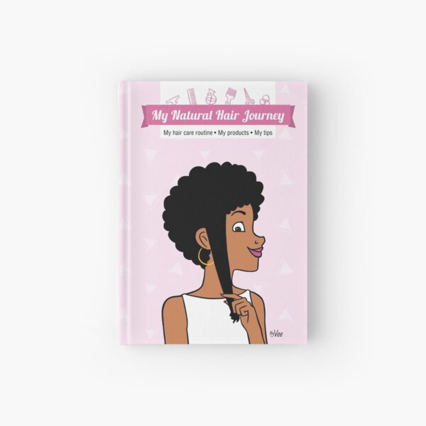 Notebook - My Natural Hair Journey Carnet cartonné